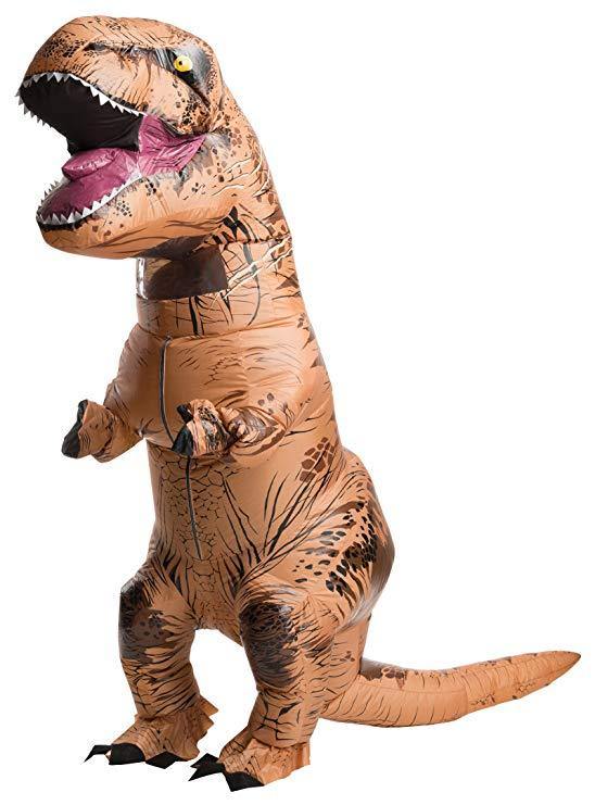 Aufblasbare Fettkostüm T-rex Dinosaurier Jurassic Welt Cosplay Kostüm - Karnevalkostüme