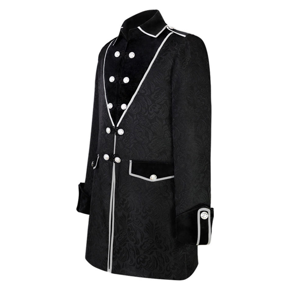 Mittelalterliche Victoria Steampunk Trench Frock Outwear Vintage Prinz Overcoat Renaissance Jacke Cosplay Kostüm