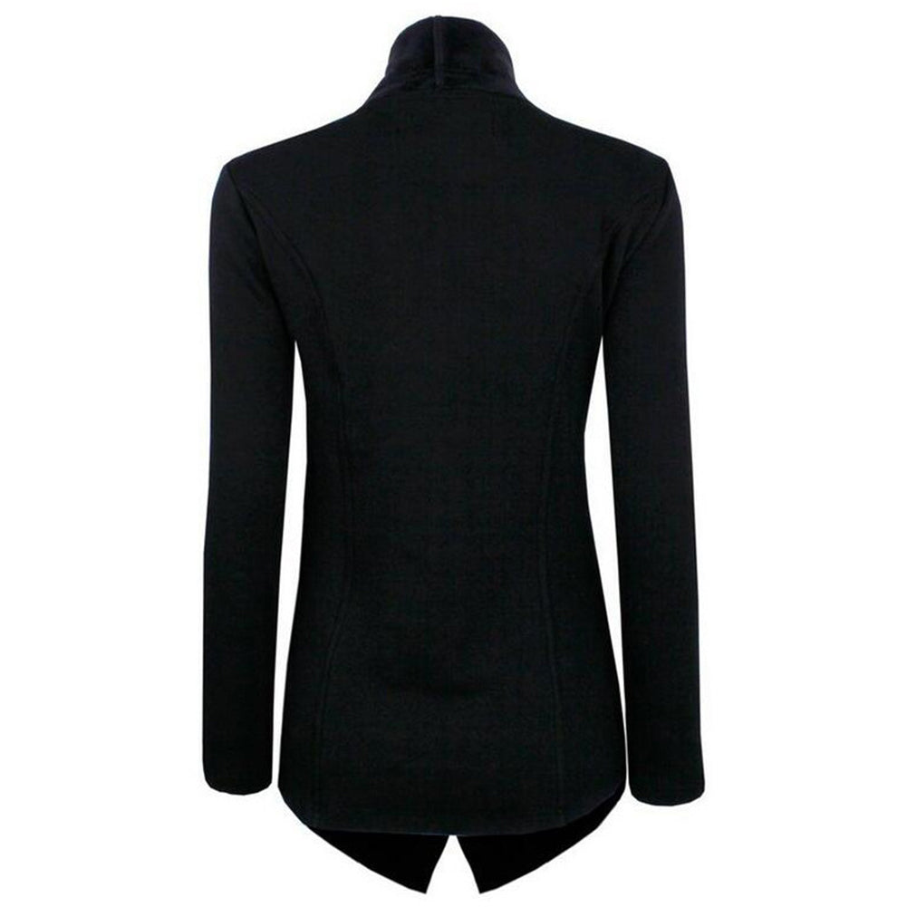 Damen Mittelalter Kostüm Renaissance Bekleidung Stehkragen Jacke Cosplay für Erwachsene Damen