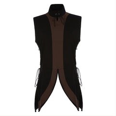 Damen Mittelalter Kostüm Weste Renaissance Bekleidung Cosplay für Erwachsene