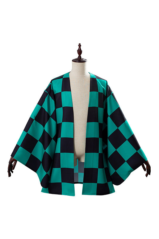 Demon Slayer: Kamado Tanjirou Kimetsu no Yaiba Cosplay Kostüm