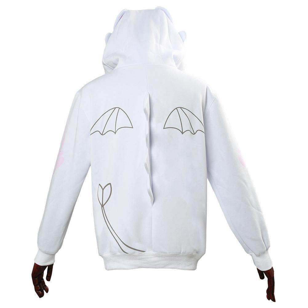 Drachenzähmen leicht gemacht 3 Die geheime Welt Toothless Hoodie Pullover mit Kaputze Pulli für Erwachsene Weiß Hoodie - Karnevalkostüme
