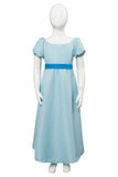 Kinder Mädchen Neverland Peter Pan Nimmerland Wendy Darling Kleid Cosplay Kostüm Blau