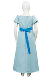 Kinder Mädchen Neverland Peter Pan Nimmerland Wendy Darling Kleid Cosplay Kostüm Blau
