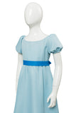 Kinder Mädchen Neverland Peter Pan Nimmerland Wendy Darling Kleid Cosplay Kostüm Blau