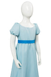 Kinder Mädchen Neverland Peter Pan Nimmerland Wendy Darling Kleid Cosplay Kostüm Blau
