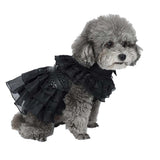 Wednesday Adams  Cosplay Kostüm Outfits Halloween Karneval Anzug für Haustier Katze Hund