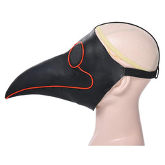 Pestarzt Pestdoktor Doctor Schnabel Maske aus Latex Cosplay Requisite Beleuchtend - Karnevalkostüme