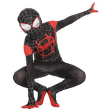 Spider-Man: Into the Spider-Verse Spider-Man: A New Universe Miles Morales Jumpsuit für Jungen Kinderkostüm