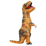 Kinder Jurassic World Aufblasbare Fettkostüm T-rex Dinosaurier Jurassic Welt Cosplay Kostüm