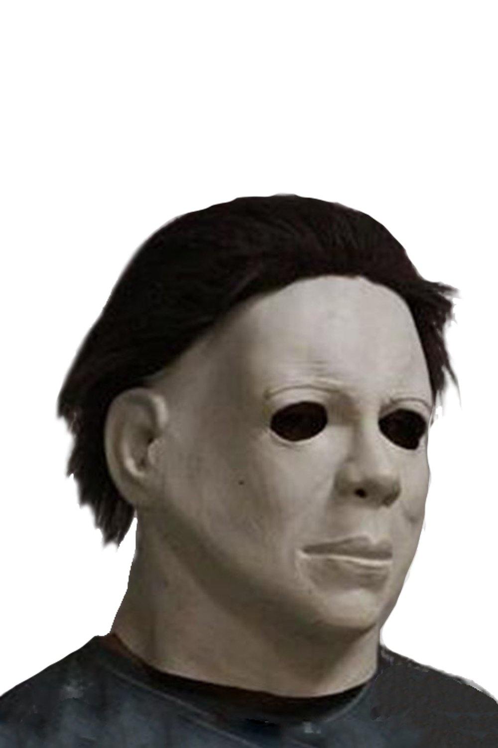 Top 100% Latex Horror Movie Halloween Michael Myers Maske für Karneval Mottoparty - Karnevalkostüme