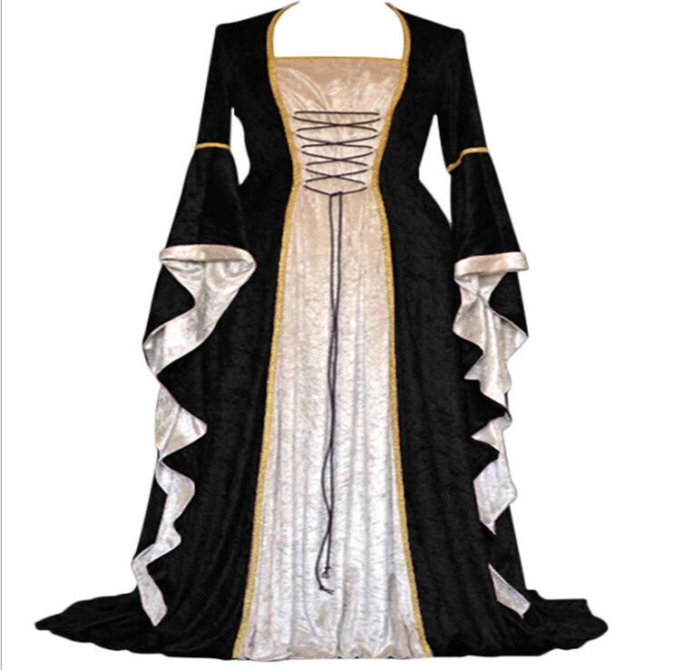 Mittelalter Kleid für Erwachsene Damen Karneval Faschingkostüme Mottoparty