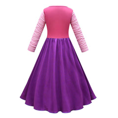 Mädchen Hocus Pocus Sarah Sanderson Cosplay Kostüm Halloween Karneval Kleid
