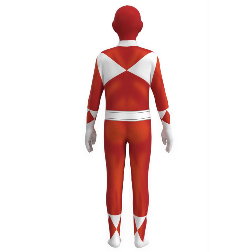 Kinder Mighty Morphin Power Rangers Jason Cosplay Kostüm Halloween Karneval Jumpsuit