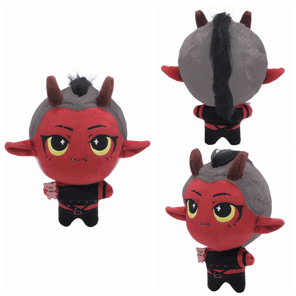 Baldur‘s Gate Karlach Cosplay Plüschtiere Cartoon Puppe Maskottchen Geburtstag Weihnachten Geschenk für Erwachsene Kinder