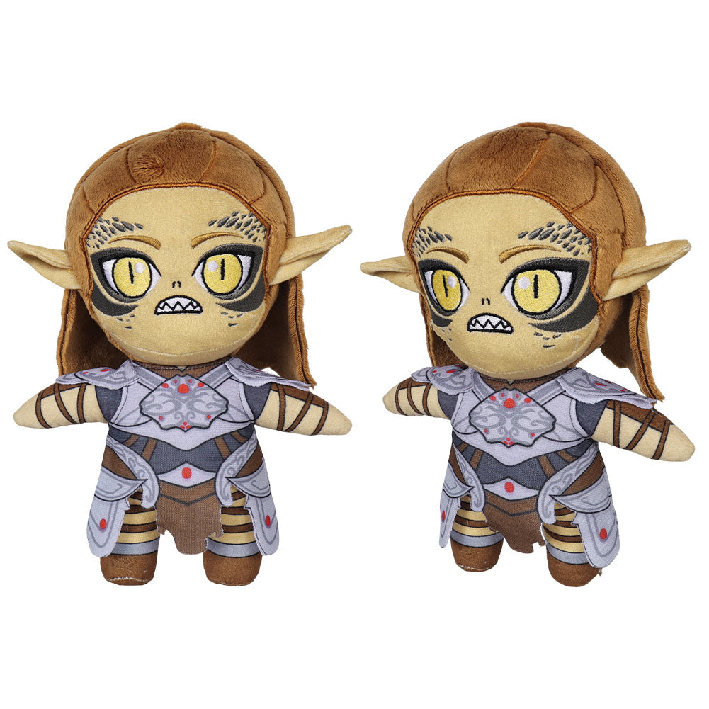 Baldur‘s Gate Laezel Plüschtiere Cartoon weiche Plüschpuppen Maskottchen Geburtstag Weihnachtsgeschenk