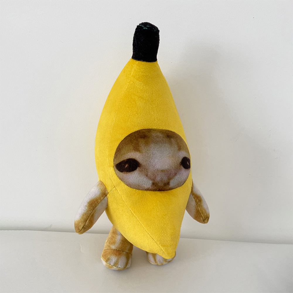 Banane Katze Plüschtiere Cartoon weiche Plüschpuppen Maskottchen Geburtstag Weihnachten Geschenk