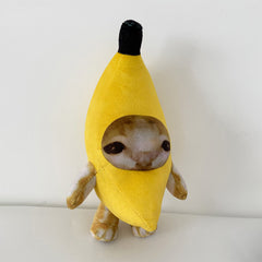 Banane Katze Plüschtiere Cartoon weiche Plüschpuppen Maskottchen Geburtstag Weihnachten Geschenk