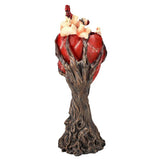 Baum menschliches Herz Kreative Heimdekoration Innenraum Kunst Desktop Dekoration Halloween Harz Kunsthandwerk Dekorative Figuren