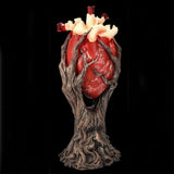 Baum menschliches Herz Kreative Heimdekoration Innenraum Kunst Desktop Dekoration Halloween Harz Kunsthandwerk Dekorative Figuren