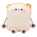 Brot Bär Cosplay Plüschtiere Cartoon weiche Plüschpuppen Maskottchen Geburtstag Weihnachten Geschenk