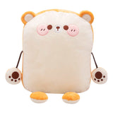 Brot Bär Cosplay Plüschtiere Cartoon weiche Plüschpuppen Maskottchen Geburtstag Weihnachten Geschenk