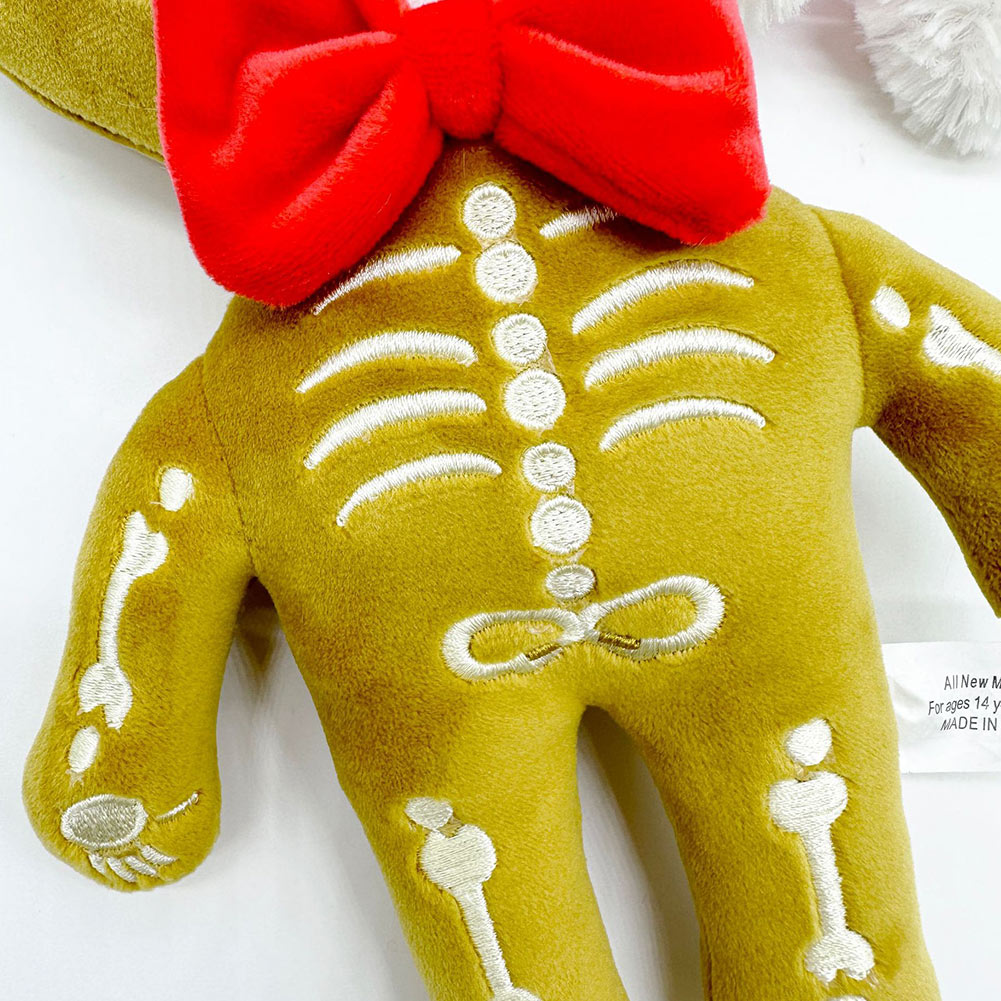 Cheistmas Lebkuchen Cosplay Plüschtiere Cartoon weiche Plüschpuppe Maskottchen Geburtstag Weihnachtsgeschenk
