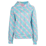 Damen blau Hoodie Cosplay Kostüm Hoodie Mantel Outfits Halloween Karneval Party Anzug Halloween Produkte