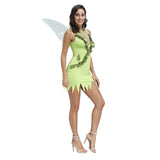 Damen Elf Cosplay Kostüm Outfits Dryad Halloween Karneval Anzug