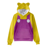 Damen Hoodie 3D Druck Sweatshirt mit Kapuze Streetwear Pullover Hoodie