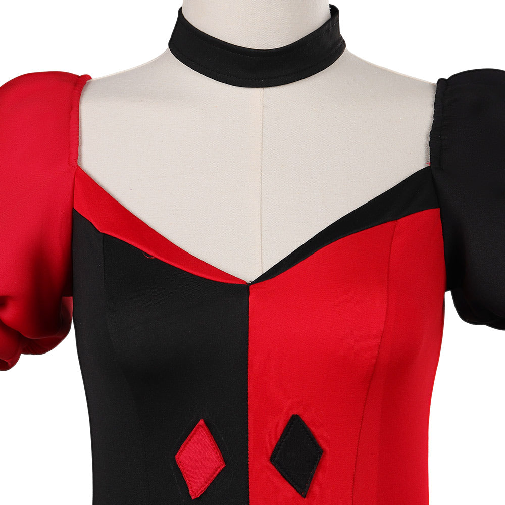 Damen Joker Cosplay Kostüm Outfits Halloween Kostüm Karneval Anzug
