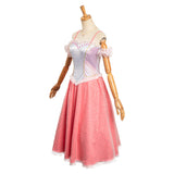 Damen Kleid Cosplay Rosa Garn Rock Cosplay Kostüm Outfits Halloween Karneval Anzug