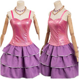 Damen Kleid Rosenroter Anzug rosa Cosplay Cosplay Kostüm Outfits Halloween outfit