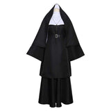 Damen Nonne Cosplay Kostüm Outfits Halloween Karneval Anzug