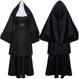 Damen Nonne Cosplay Kostüm Outfits Halloween Karneval Anzug