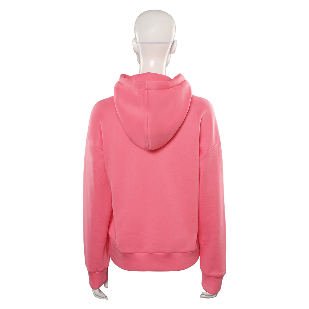 Damen rosa Hoodie Halloween produkte lässig Cosplay Kostüm Outfits Halloween Karneval Anzug