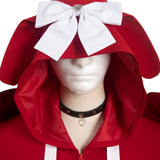 Damen Roter Hoodie Pullover Cosplay Kostüm Outfits Halloween Karneval Anzug