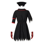 Damen Zombie Krankenschwester Cosplay Kostüm Outfits Halloween Karneval Party Anzug