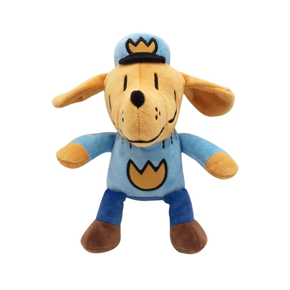 DOG MAN Plüschtiere Cartoon weiche Plüschpuppen Maskottchen Geburtstag Weihnachten Geschenk