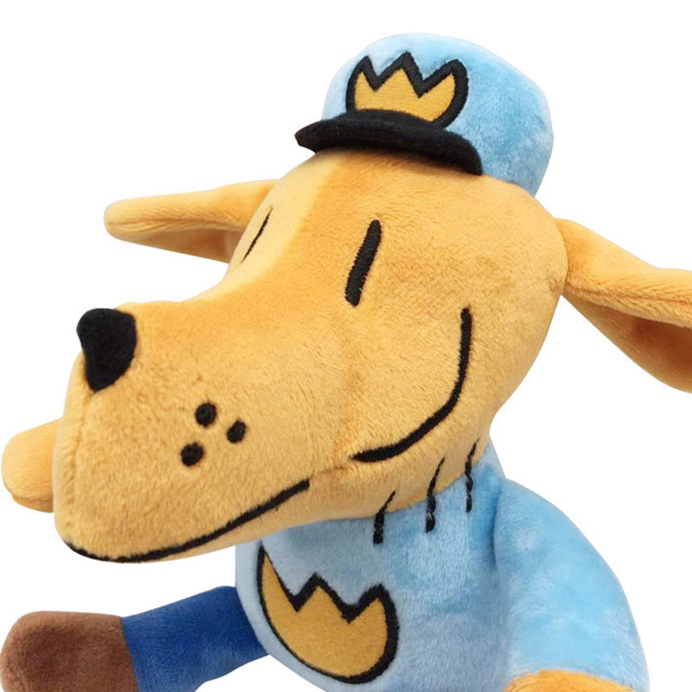 DOG MAN Plüschtiere Cartoon weiche Plüschpuppen Maskottchen Geburtstag Weihnachten Geschenk