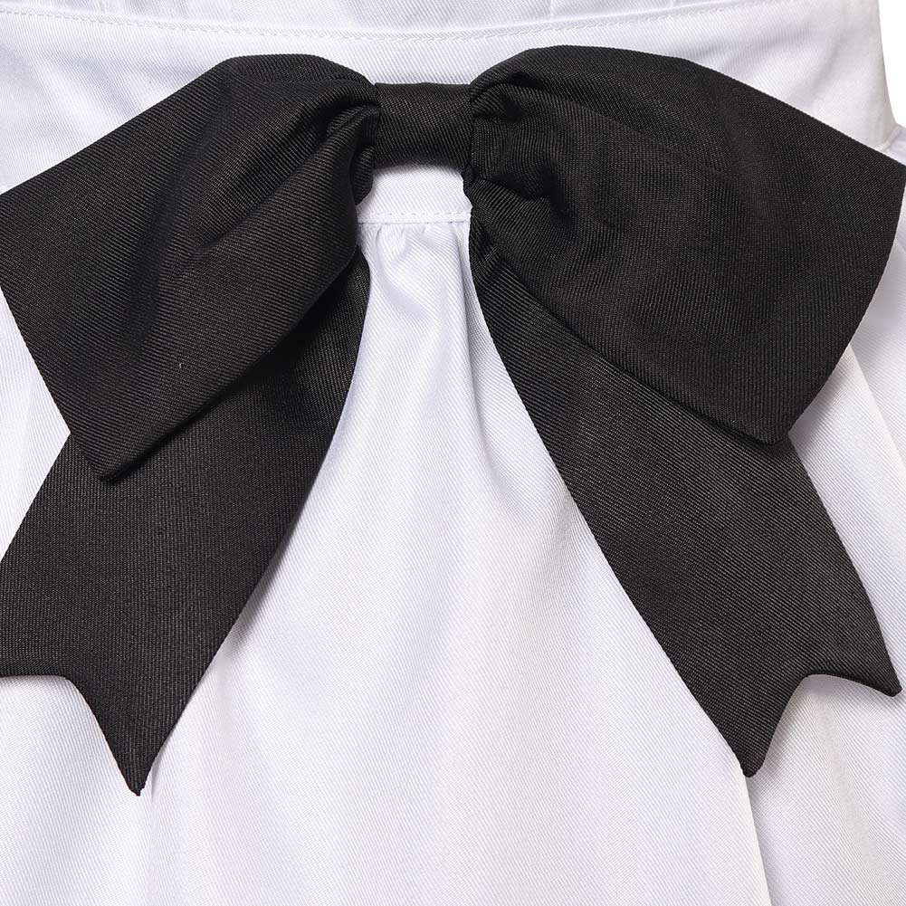Damen Maid Outfit Cosplay Kostüm Outfits Halloween Karneval Party Anzug Kleid