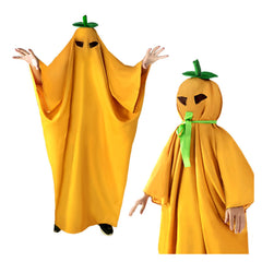 Erwachsene Gespenst Fratze Kürbis Schal Mantel Outfits Cosplay Kostüm Halloween Karneval Party Anzug