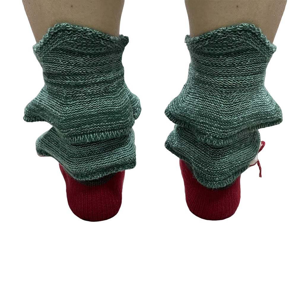 Erwachsene Unisex Weihnachten gestrickt Boden Socken Halloween Kostüm Zubehör Geschenke