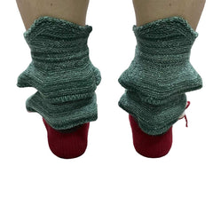 Erwachsene Unisex Weihnachten gestrickt Boden Socken Halloween Kostüm Zubehör Geschenke