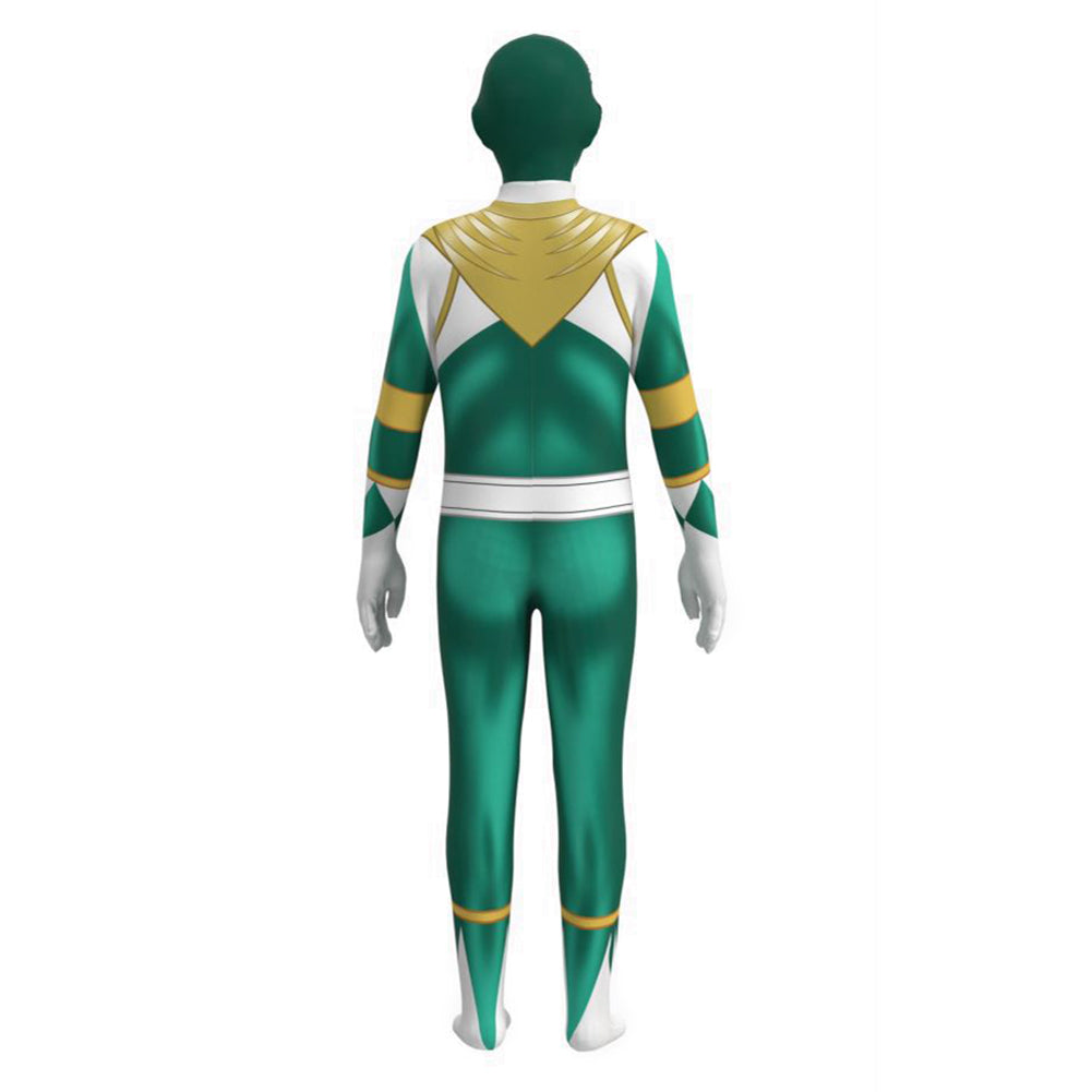 Kinder Mighty Morphin Power Rangers Tommy Cosplay Kostüm Halloween Karneval Jumpsuit