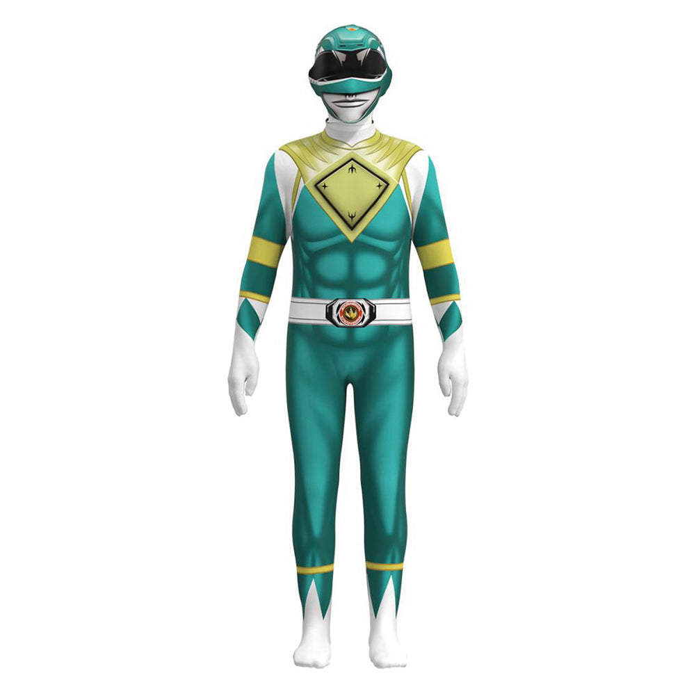 Kinder Mighty Morphin Power Rangers Tommy Cosplay Kostüm Halloween Karneval Jumpsuit