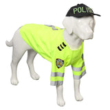 Halloween Cosplay Kostüm Outfits  Haustier Hund Hund Polizei Kostüm für kleine und mittelgroße Hunde
