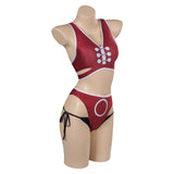 Damen Cosplay Kostüm Outfits Halloween Karneval Party Verkleidung Anzug Badeanzug
