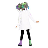 Kinder Verrückter Wissenschaftler Cosplay Kostüm Outfits Halloween Karneval Party Verkleidung Anzug
