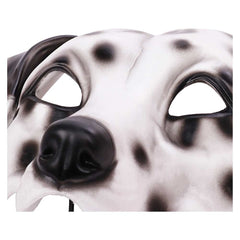 Gefleckter Hund Maske Cosplay Latex Masken Helm Maskerade Halloween Party Kostüm Requisiten